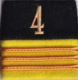 Bild von Hauptmann Schulterpatten Panzertruppen 4 mit Einteilung Generalstab. Preis gilt für 1 Stück 